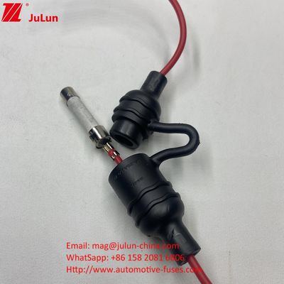 ضوء الشارع الضوء عالي الأداء الصمام البيع الساخن IP67 مقاوم للماء والغبار 6X30mm حامل الصمام في الخط 3 مكونات