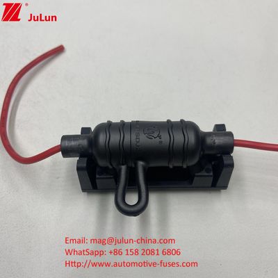 ل 5 * 20mm 6 * 30mm 10 * 38mm فيوز ضوء الشارع إضاءة المرحلة الخارجية مضاد للماء ضد الغبار حامل فيوز في الخط لمصابيح الشارع
