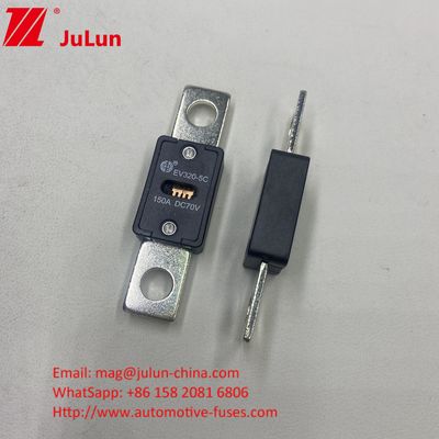 مسافة حفرة 51 ملم EV320-5X 125A 70VDC مصابيح السيارات السيراميكية مع شهادة GB / T31465.5-2015 و 70VDC الجهد المسموح به