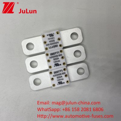 ASTM 250A 125V السيراميكي لون أبيض فيوز في بطارية السيارة