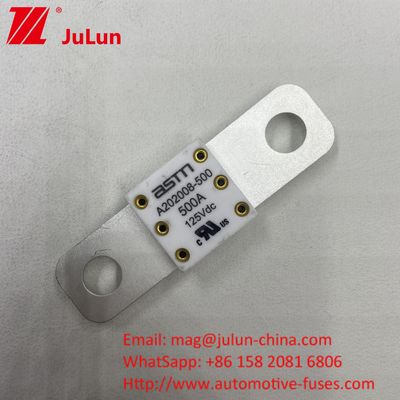 فيوز بطارية السيارات من السيراميك والمعدن 125VDC 300A
