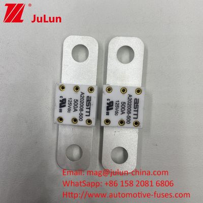 300A 125VDC الحجم الصغير التيار القياسي العالي بطارية الكهرباء للسيارات لتحمي الدائرة القصيرة