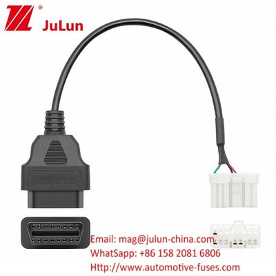 تسلا موديل S / X OBD2 12PIN كابل التحويل التشخيصي لسلسلة السيارات
