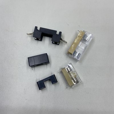 غطاء شفاف زجاجي فيوز 5X20mm 6x30mm حامل فيوز لحماية الدائرة