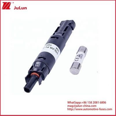15A 1500VDC GPV التأمينات السيراميكية الطاقة الشمسية عالية الجهد الأنابيب