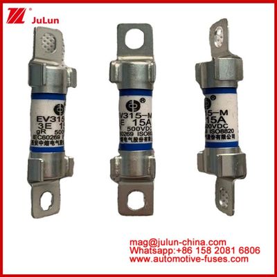 EV315-M 15A 500VDC GR الأنابيب السيراميكية للسيارات الدوائر الأنبوبية للصمامات الحماية الموثوقية للبيئة تتوافق مع ISO8820