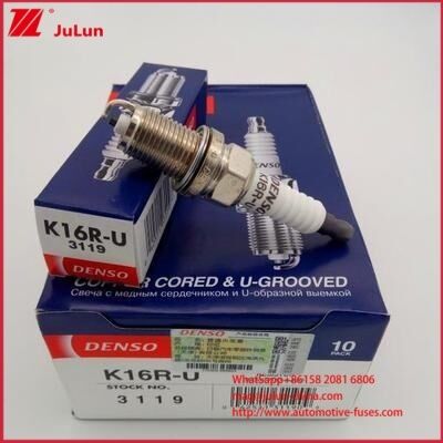 High Quality Denso Nickel Alloy Spark Plug K16R-U 3119 for DENSO IK16/ IK16TT/ K16TT,