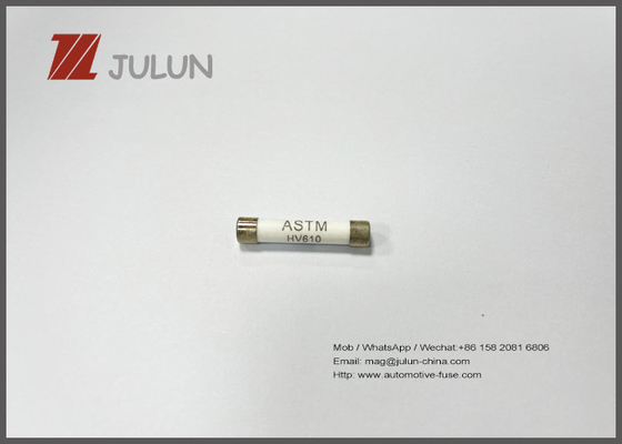 600VAC / DC سريع المفعول أنبوب السيراميك الصمامات 6x30mm لأجهزة القياس الرقمية